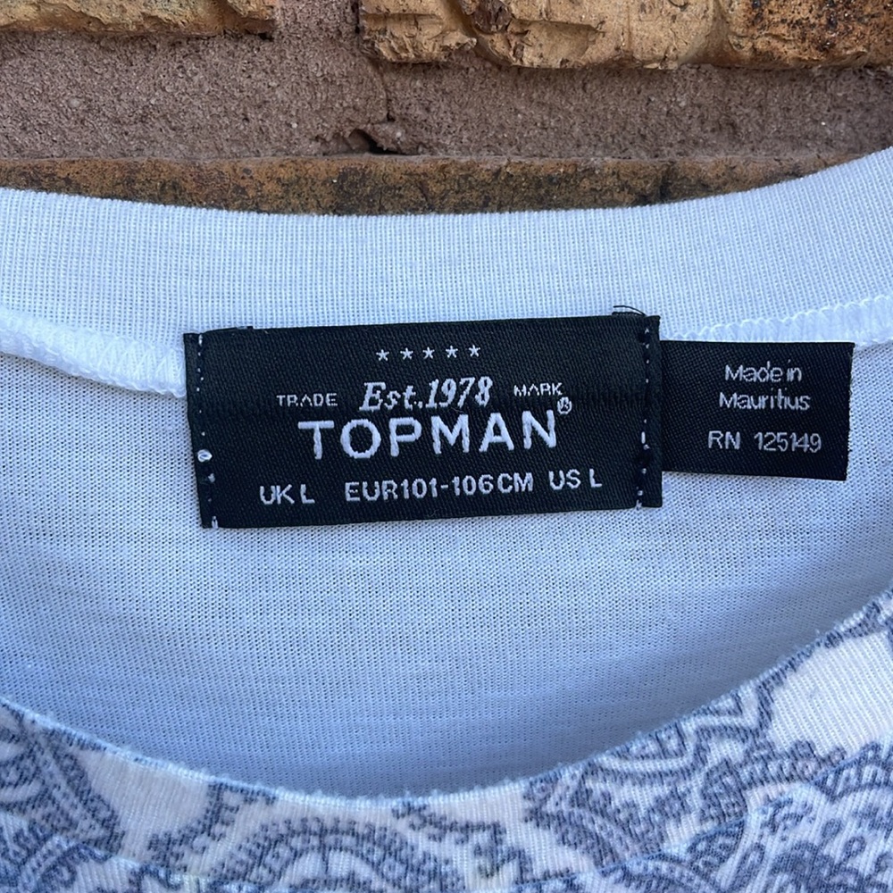 TopMan Ombre Print T-shirt - Picture 2 of 10
